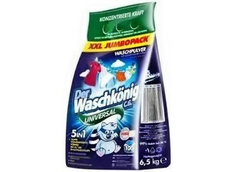 Порошок для прання WASCHKONIG Universal 6,5 кг, п/е (97-072) Порошок для прання WASCHKONIG Universal 6,5 кг, п/е (97-072)